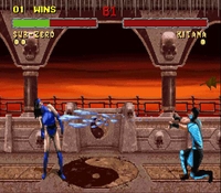 Mortal Kombat 2, capture d'écran
